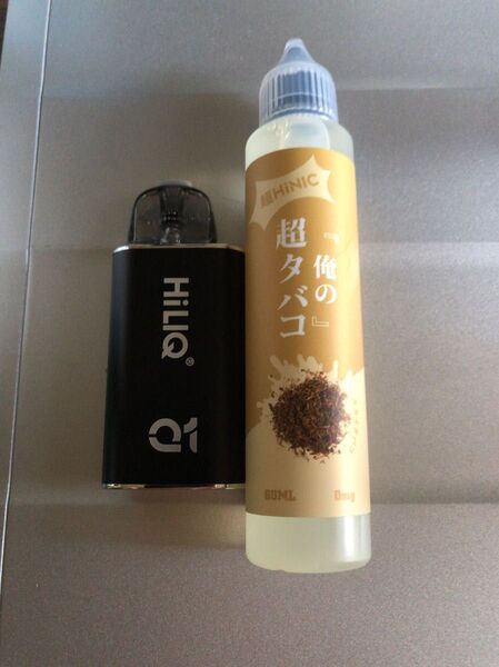 新品 vape ベイプ HINIC リキッド 60ml ハイニク ハイリク HILIQ 本体セット 付属品全て込み 俺の超タバコ