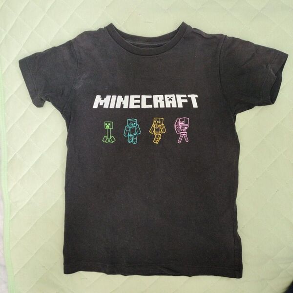 マインクラフト Minecraft キッズ Tシャツ 黒 160cm