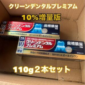 クリーンデンタルプレミアム 110g 2本セット 未使用品