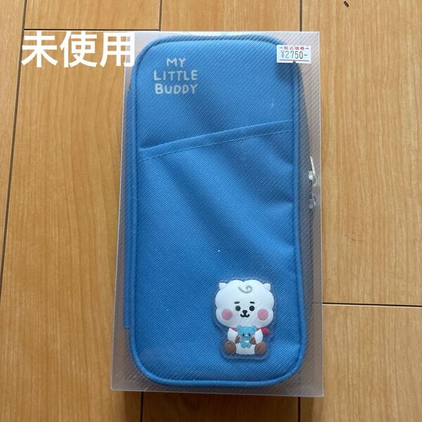 BT21 RJ ペンケース MY LITTLE BUDDY ブルー 新品未開封