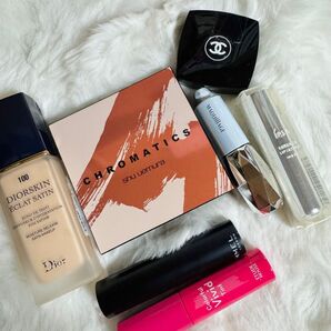 デパコスコスメ 6点セット まとめ売りDIOR CHANEL SHU UEMURA MAQUILLAGE IPSA