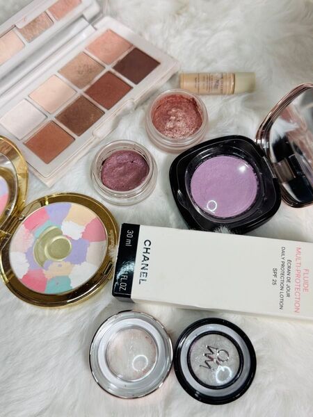コスメまとめ売り7個 CHANEL GUERLAIN COSME DECORTE