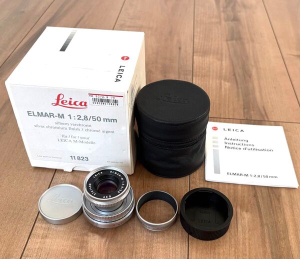 エルマー 50mm f2.8 LEICA Elmar-M ライカ クローム 美品