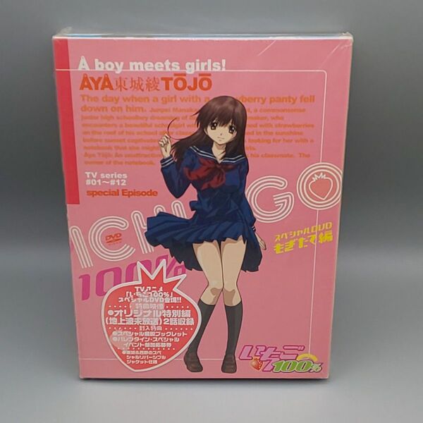 いちご100% スペシャルDVDもぎたて編 未開封DVD 1話~12話、オリジナル特別編TV未放映25話、26話収録