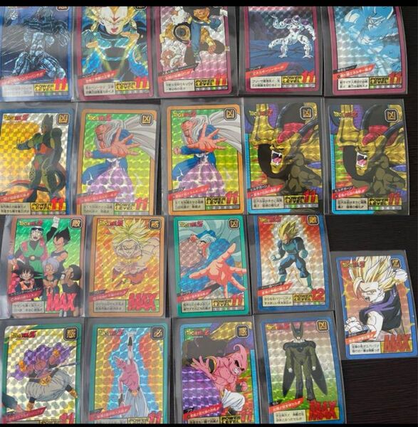 ドラゴンボール カードダス キラ19枚セット スーパーバトル 鳥山明 バンダイ
