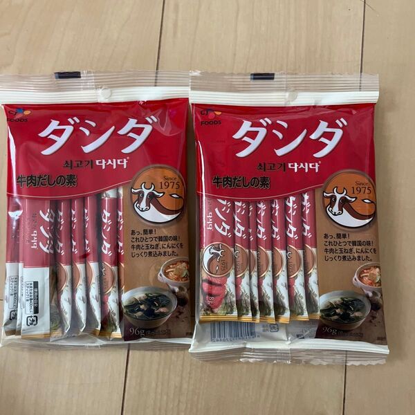 牛肉のだしの素★ダシダ12本2パック