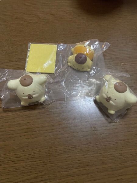 ポムポムプリン 3点セット ガチャ サンリオ