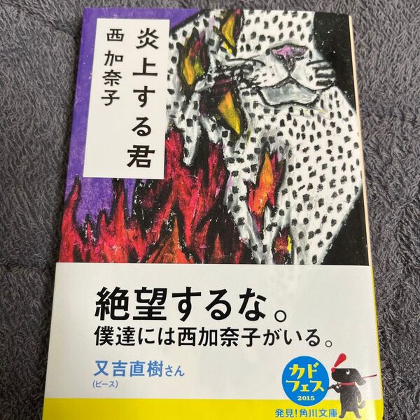 【美品】炎上する君 (角川文庫 に19-2) 西加奈子/〔著〕