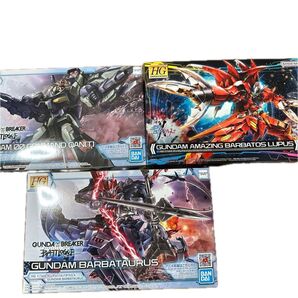 3個セット ガンプラ HG ガンダムバルバタウロス等