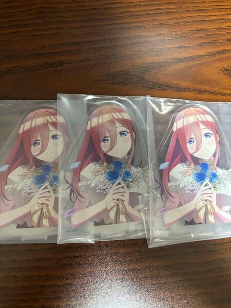 五等分の花嫁の一番くじ『一番くじ 五等分の花嫁* ~あなたと過ごす、特別な日~』 三玖セット