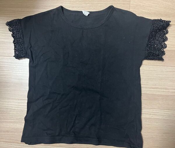 ビーデスビー★半袖 Tシャツ★シンプル 黒 ブラック★サイズ140