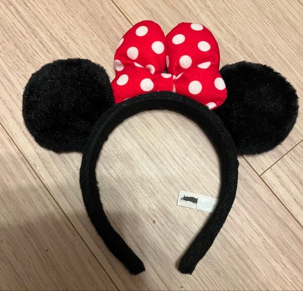 ディズニー★キッズサイズ ミニーマウス カチューシャ★東京ディズニーリゾート