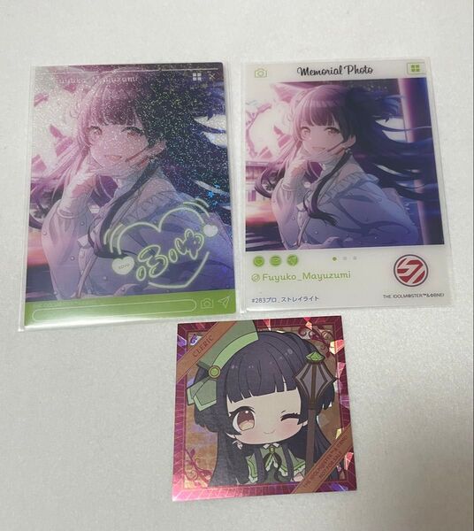 シャニマス エモカ カード ステッカー 冬優子
