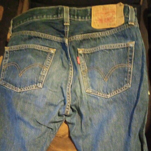 Levi's 501 デニム インディゴブルー