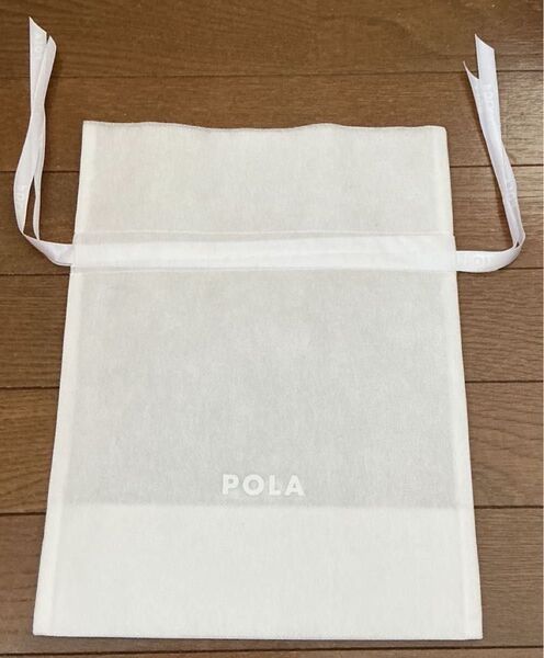 POLA不織布ショップ袋 巾着袋