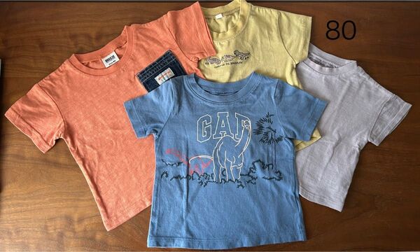 ★ 半袖 Tシャツ 4枚セット サイズ80