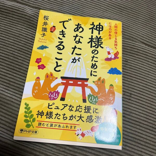 神様のためにあなたができること 人間の信じる気持ちには力がある (PHP文庫 さ72-3) 桜井識子/著