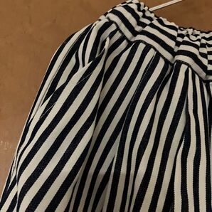 サマンサモスモス SM2 ネイビーストライプ パンツ Mサイズ レディース コットン100%