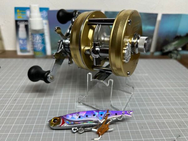 希少【フル整備済】アブ アンバサダー 4500C クラシックゴールド 即実釣OK おまけ付き
