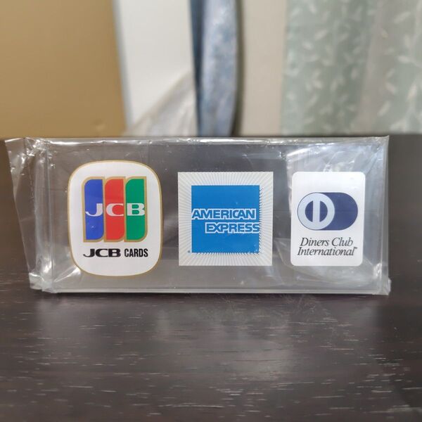 JCB AMEX ダイナースクラブ 加盟店スタンド ノベルティ