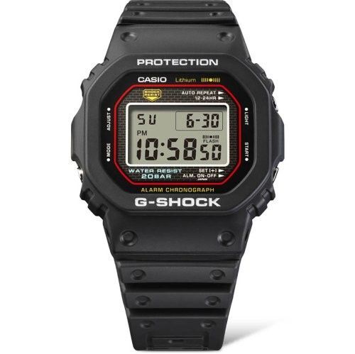 NO② (新品 未使用)CASIO G-SHOCK 初代復刻モデルDW-5000R-1AJFスクリューバック電池式 未使用