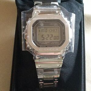 G-SHOCK GMW-B5000D-1JF 電波ソーラー Bluetooth搭載 未使用長期保管品 液晶強化ガラス付き