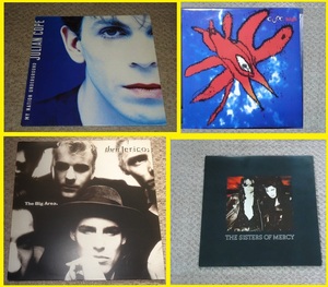 My Nation Underground / Julian Cope LP + The Big Area / Then Jerico LP + High / The Cure 12inch + The Sisters Of Mercy 12inch 