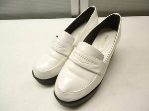 Acroma/a черный ma#LL(23.0cm степень )# Loafer туфли-лодочки #WHITE/ белый / белый ##20525MK496_1