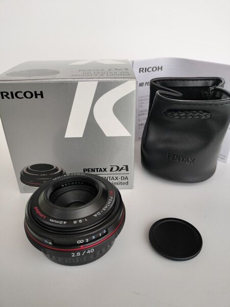 【値下げ】HD PENTAX DA40mm F2.8 Limited 新品同様