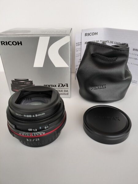 【値下げ】HD PENTAX-DA 21mmF3.2AL Limited (ブラック)新品同様