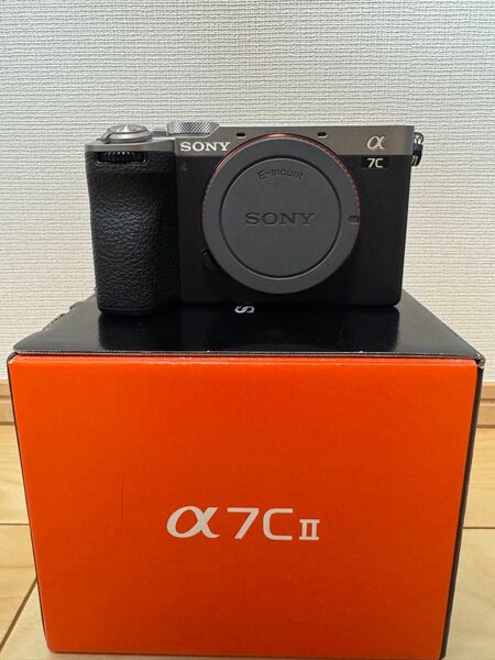 美品 SONY α7C II シルバー ボディ