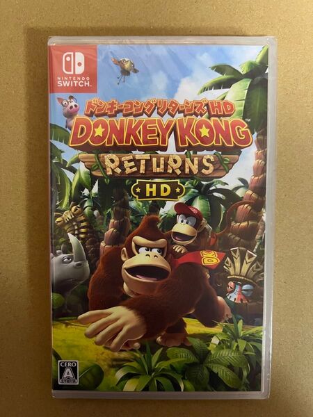 「新品未開封」ドンキーコング リターンズ HD Nintendo Switchソフト