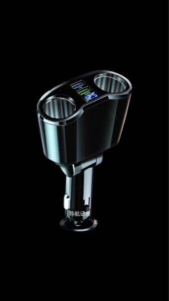 シガーソケット 充電器 2連 2台同時 急速充電 車載 USB 12V 24V カーチャージャー USBチャージャー