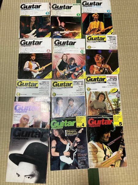 音楽、ギター雑誌 27冊セット 1977〜1988年 ギターマガジン、プレイヤー、ヤングギター
