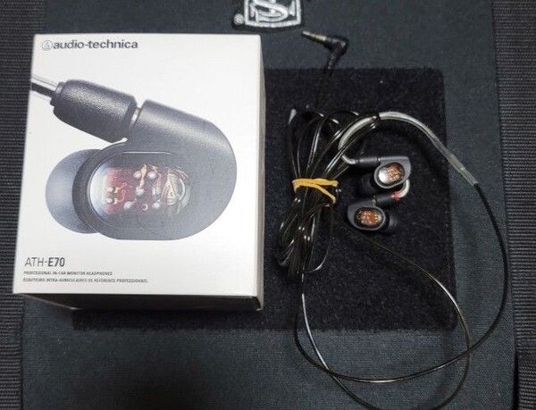 ゲーミングイヤホン オーディオテクニカ ATH-E70 audio-technica