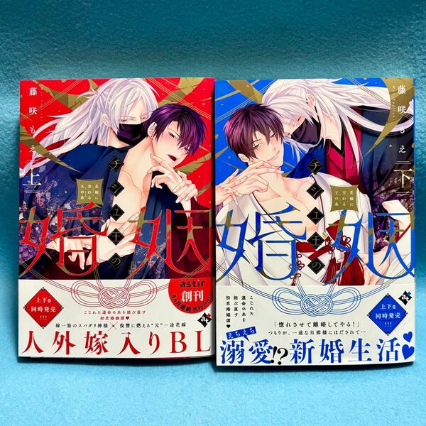【BL新刊】チシュ王の婚姻 ~花嫁に交わる王の糸~ 上下巻 藤咲もえ
