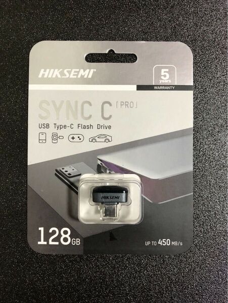 HIKSEMI SYNC C PRO 128GB USB Type-C フラッシュドライブ