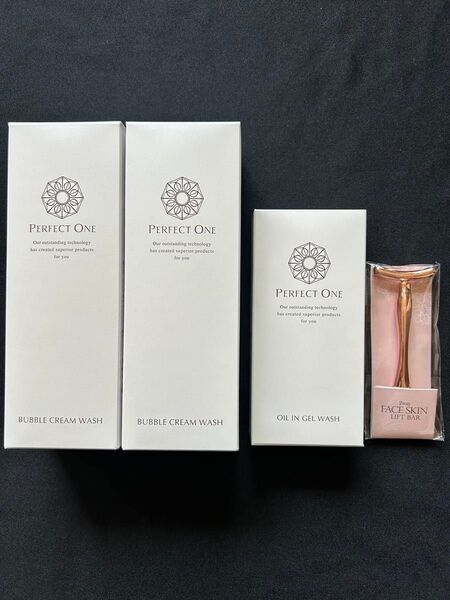 パーフェクトワン バブルクリームウォッシュ 70ml×2 オイルインジェルウォッシュ 40g 2WAYフェイススキンリフトバー