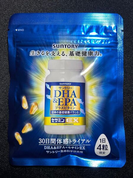 サントリー DHA&EPAプラスビタミン セサミEX 120粒