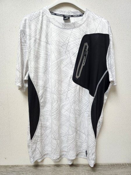 WORKMAN ワークマン クライミング半袖Tシャツ 1334 ブラック杢 3L 半袖 Tシャツ 速乾