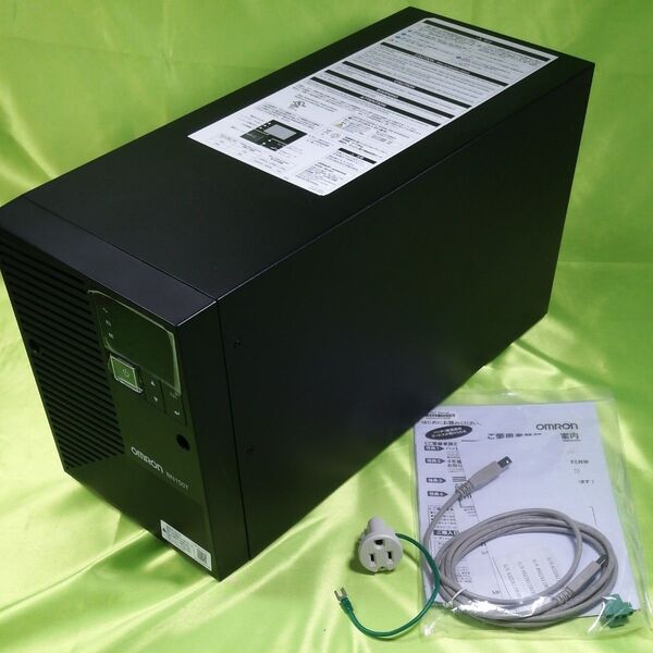 新品同様!余裕の1350w!メーカー保証期間内!オムロン無停電電源装置(UPS)1350w/20A BN150T オマケ付き