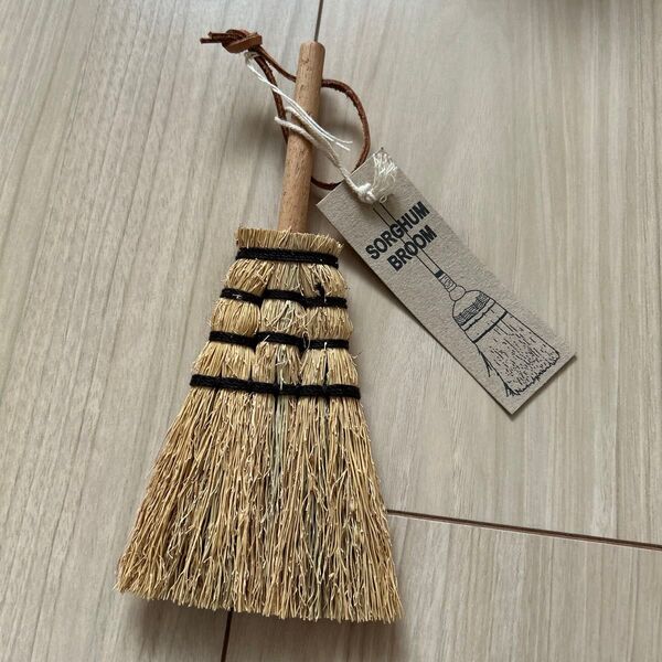 SORGHUM BROOM ミニほうき モロコシ 未使用
