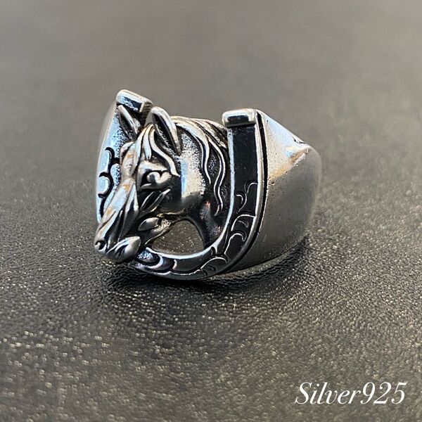 フォース シルバー リング S925 刻印 ヴィンテージ アメカジ 【R-35】 アクセサリー 指輪