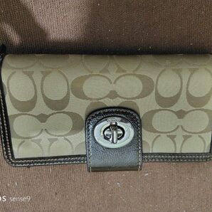 COACH 財布 ベージュ