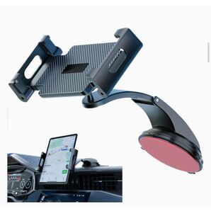 タブレットホルダー 車載 吸盤式【令和7年最新改良】 ipad 車載ホルダー スマホホルダー ダッシュボード用 5.5~11インチ