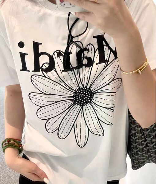 Mardi Mercredi マルディメクルディ プリントTシャツ