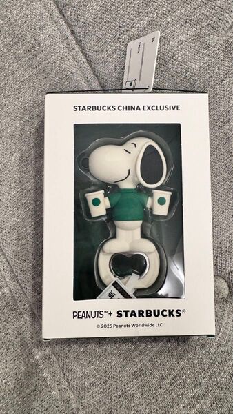 スターバックス スタバSTARBUCKS 海外中国PEANUTS スヌーピ栓抜き