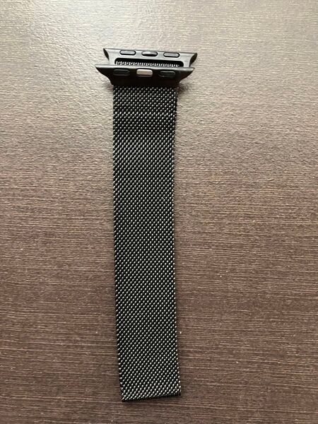 Apple Watch ミラネーゼループ バンド ブラック 38/40/41mm