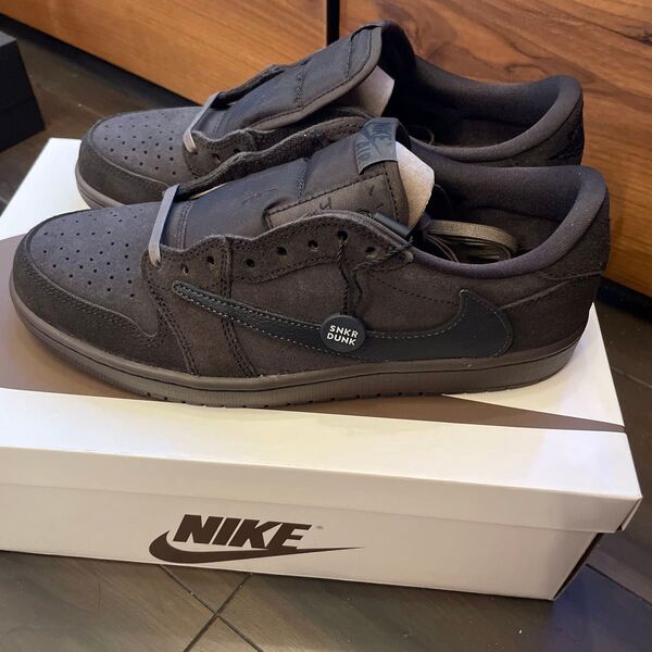 Travis Scott×AJ1 low Velvet Brown