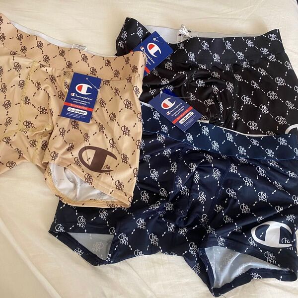 チャンピオン メンズ ボクサーパンツ Mサイズ 3枚セット Champion